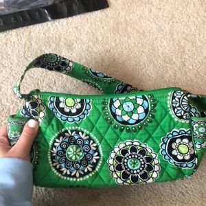 Verá Bradley Cupcakes Green retired design purse